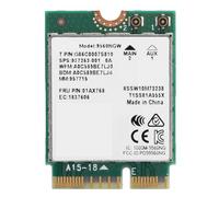 Generic Tarjeta de Red Inalámbrica de 1730Mbps Adaptador Bluetooth5.0 para 10, Tarjeta WiFi M.2 para Procesador Core de 8.a Generación, de Red de Doble Banda Fácil de Instalar con Antena (2 Cables