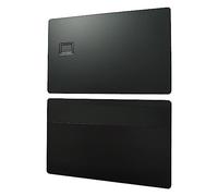 Generic Tarjetas de Visita de Metal Personalizables con Ranura para Chip 4442 Tarjeta de Crédito en Blanco de Latón Negro Mate para Control de Acceso Seguro y Redes Profesionales