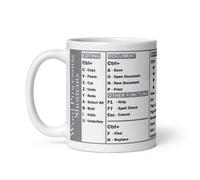Generic Taza de atajos de procesamiento de textos para escritores y usuarios de procesadores de textos