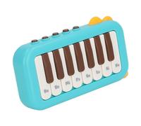 Generic Teclado de Piano Educativo para Niños en Miniatura de 15 Teclas, Diseño Portátil y Duradero para Aprender Música en Cualquier Lugar, Adecuado para Músicos Jóvenes (Blue)