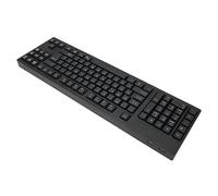 Generic Teclado USB, Teclado Empresarial 2 Hub Hub Botón de Tijera Respuesta Sensible a la Mano Izquierda para Zurdos para XP para 8