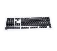 Generic Teclas de Teclado Mecánico Español Minimalista 108 Teclas para Teclados de 61 87 104 en Decoración Moderna (Black)