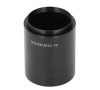 Generic Teleconvertidor 2X, Convertidor de Lentes 2X Montura Montura T Aberración Cromática Baja