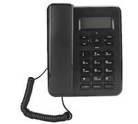 Generic Teléfono Fijo de Oficina con Funciones de Memoria de Doble Enlace, Ajuste de Brillo de LCD para Negocios