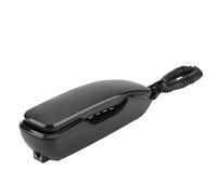 Generic Teléfono Montado en la Pared con Cancelación de Ruido Teléfono Fijo de último Número de Pared con Sonido Claro para Colgante Blanco Comunicación Fija Confiable con Montaje en (Black)