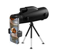 Generic Telescopio monocular HD 12x50 impermeable BAK-4 Prisma con visión clara de poca luz para observación de aves, caza, senderismo, viajes, B