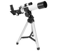 Generic Telescopio Telescopio Refractor Astronómico Portátil Profesional de Apertura de 40 Mm para Niños Fácil de Usar para Adultos, Trípode de Plástico Metálico Incluido, a Partir de 7 Años