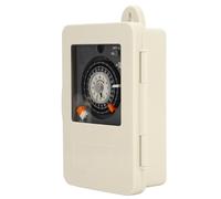 Generic Temporizador Mecánico Industrial Duradero 96 Segmentos de Interruptor Interruptor de Tiempo para Riego Agrícola Plástico