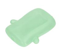 Generic Tenedor Reutilizable sin Ensuciar para los Niños Pequeños, Material Libre del Olor de la Bolsa de la Comida de la Prueba del Apretón del bebé (GREEN)