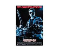 Generic Terminator 2 - Póster retro de anime del día del juicio final, 30 x 45 cm, sin marco, para sala de estar y dormitorio
