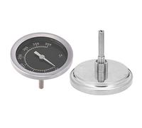 Generic Termómetro para Parrilla Horno de Acero Inoxidable 50-400 ℃ Suministros para Hornear para Cocina IP55, Termómetro para Alimentos con Esfera de 2,7"