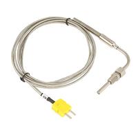 Generic Termopar EGT de Resistencia a Altas Temperaturas con Punta Expuesta, Bloqueo de Presión Ajustable, Longitud de Cable de 78,74", Diámetro de Sonda de 5 Mm para Sintonizadores Automáticos de