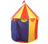Generic Tienda de campaña plegable portátil para niños para interiores y exteriores, castillo, tienda de campaña para niños y niñas, accesorio como se muestra en la imagen, 822 g (yurta de circo)