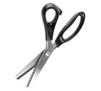 Generic Tijeras Dentadas Decorativas de Tela con Borde Triangular, Tijeras para Confección Profesional, 3, 5 y 7 Mm, para Telas y Manualidades, Hojas de Acero Inoxidable de 9,1 Pulgadas (7mm)