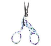 Generic Tijeras Vintage de Acero Inoxidable con Diseño de de Flor para Manualidades de Costura y Proyectos de Bricolaje Duraderas 3,54 * 1,57 Pulgadas (Porcelana Azul y Blanca)