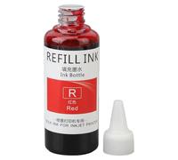 Generic Tinta de Tampones de Huevo, Tinta de Carga de Tampón de 100 Ml para la Escuela (rojo)