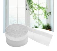 Generic Tira de Sellado Autoadhesiva, 5M, Goma de Silicona Transparente, Puerta, Ventana, Aislamiento Acústico, Burlete a Prueba de Clima (45mm)