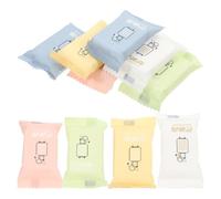 Generic Toallas Comprimidas Desechables para Rostro Toallas Portátiles de Algodón de Limpieza Facial para Viaje Pack de 10 Unidades