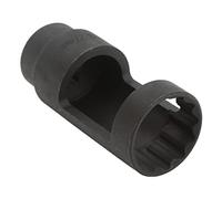 Generic Toma de Inyector Diésel de 27mm, 12 Puntos, Herramienta de Acero Al Cromo Vanadio, Apta para Vehículos, Unidad de 1/2 Pulgadas