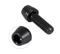 Generic Tornillo de Cabeza Cónica de Aleación de Titanio con Arandela para Bicicletas de Montaña, Ligero, Duradero y Resistente a la Corrosión en 4 Colores para Entusiastas del Ciclismo (M5x16)