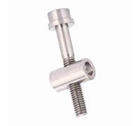 Generic Tornillo de Tija de Sillín de Bicicleta de Aleación de Titanio M5x30/35/40mm, Perno de Cabeza Redonda Duradero Anticorrosión para Reemplazo DIY de Bicicleta (M5x35)