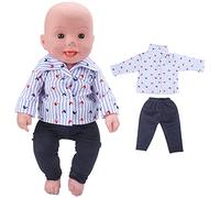 Generic Traje de Vestimenta de Ropa de Muñeca, Ropa de Muñeca de Tela de Moda de 18 Pulgadas para una de 18 Pulgadas para un de Cumpleaños para Niños