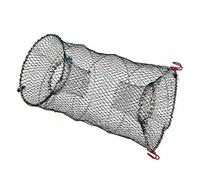 Generic Trampa de Red de Pesca Plegable para Langosta, Camarón, Cangrejo, Cangrejo, Jaula Plegable para Peces para Criaturas Acuáticas, Mejor para Entusiastas de la Pesca, Alambre de Acero de Nailon