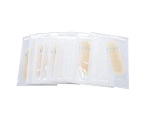 Generic Transferencia de Pegatinas para la Piel de las Cejas, Plantilla de Maquillaje de Práctica de Color de Piel Clara de 20 Piezas para Salón de Belleza, Parches para Cejas Aptos para