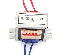 Generic Transformador de Potencia de 12 V CA, Convertidor Reductor de 220 V a 12 con Núcleo de Nailon Retardante y Cable de Cobre Completo, Ideal para Conversión de Energía
