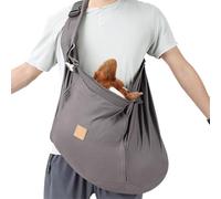 Generic Transportín para perros, mochila frontal de viaje, correa para cachorros, cómoda y acogedora para perros y gatos, ideal para viajes y aventuras al aire libre, acogedor transportador para