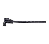 Generic Trazador de Medición de Carpintería de Aleación de Aluminio Duradero con Escala Clara y Herramienta de Comprobación de ángulo en Forma de T para Trabajos de Carpintería Profesional