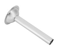 Generic Tubo para Hacer Salchichas de Superficie Lisa de Acero Inoxidable de Calidad Alimentaria con Diámetro de Salida de Alimentación de 24 Mm para Usuarios de Picadora de Carne Manual n.° 10