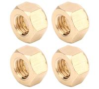 Generic Tuerca de Bloqueo M3, Tuerca de Cobre Pura 50 Piezas de Autocuidado de Cobre Accesorios de Hardware Anti -sujetador Duradero (M5)