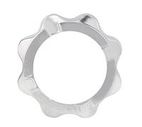 Generic Tuerca de Picadora, Tuerca de Picadora de Carne de Aleación de Aluminio Resistente Al Desgaste para Herramientas de Cocina Domésticas