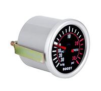 Generic Turbo Boost Gauge, -30-30psi Muestra Turbo Boost Meter Professional de Alta Precisión para Automóvil