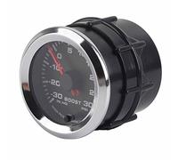 Generic Turbo Boost Gauge Pantalla LED de 7 Colores Alta Precisión -30-30 PSI para Automóvil Camión Barco Universal 52 Mm de Diámetro