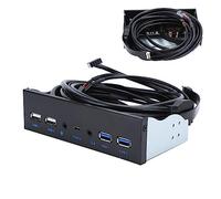 Generic USB 3.0 + 2 Puertos USB 2.0 Interfaz de de Alta Definición - Interfaz de de Computadora Duradera para XP/WIN7/8/10 - Hierro 1 X de para Entusiastas del Bricolaje