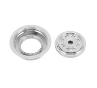 Generic Vainas Reutilizables, Capsulador de café Recargable Acero Inoxidable Peso: aprox. 75g / 2.6 Oz Tamaño del producto: aprox. 58x58x12 Mm / 2.3x2.3x0.5in Modelo aplicable: para (150 ml)