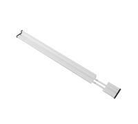 Generic Valla de Inglete, Aleación de Aluminio Telescópica de 1100-1460 Mm Valla de Inglete para Sierra de Mesa Ajustable, de Diseño Retráctil con Bloqueo Seguro, Ideal para Herramientas de