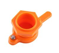 Generic Válvula de Compuerta de Grifo de Miel de Abeja de Plástico de con Tornillos de Acero Inoxidable para Extraer Miel (ORANGE)