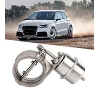 Generic Válvula de Control de Escape de Automóvil Universal 2.5 63 Mm D Tubo de Tubería Accesorio de Acero Inoxidable de Acero Inoxidable (Siempre abierto)