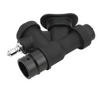 Generic Válvula de de Válvula en Forma de K, Ligera y Confiable para Buceo, para Manguera Estándar de 1 Pulgada, para Volar hacia Atrás y Colgar Lateralmente, Nailon + Cobre