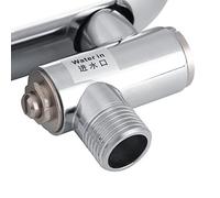 Generic Válvula de Descarga de Urinario Cromada Duradera con Desodorización Inteligente para Baño Público 1 Unidad