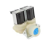 Generic Válvula de Entrada de Lavadora, Válvula de Agua de Fácil Instalación con Cabezales Dobles para Lavadoras Cilíndricas, 6,24 Oz, 1 Pieza