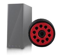 Generic Válvula de Escape Ajustable HPQF S1A Válvula de Gas Fácil de Instalar para Evacuación de Aire a Presión de Agua en Entornos Industriales (negro+rojo)