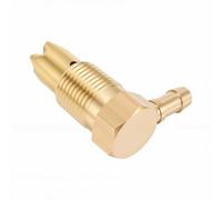 Generic Válvula de Retención de Apta para Ventilación para Seguridad, Rosca Macho NPTF de 1/2 Pulgada, Protección contra Vuelcos para Automóviles y Vehículos Todoterreno, Material de Cobre