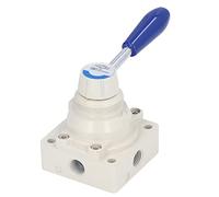 Generic Válvula Manual de Palanca Giratoria 4Hv210 08, Interruptor Neumático de 2 Posiciones y 4 Vías, Control 0~1.0Mpa, Válvula de Control Manual de Aleación de Aluminio para Sistemas Neumáticos