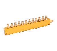 Generic Válvula Separadora de Distribuidor de Aceite Ajustable para Maquinaria de carpintería: Latón Duradero con Volumen de Aceite Personalizable (#3)