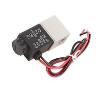 Generic Válvula Solenoide Eléctrica de 2 Posiciones y 2 Vías 2V025-06 con Rendimiento Estable para Ingeniería Mecánica (DC12V)