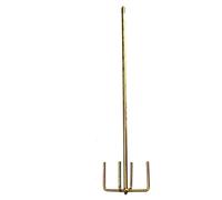 Generic Varilla Mezcladora de Pintura Accesorio para Paleta Mezcladora de Acero Herramienta para Cemento Y Barro Fácil Limpieza Adecuada para Proyecto, Square Handle a
